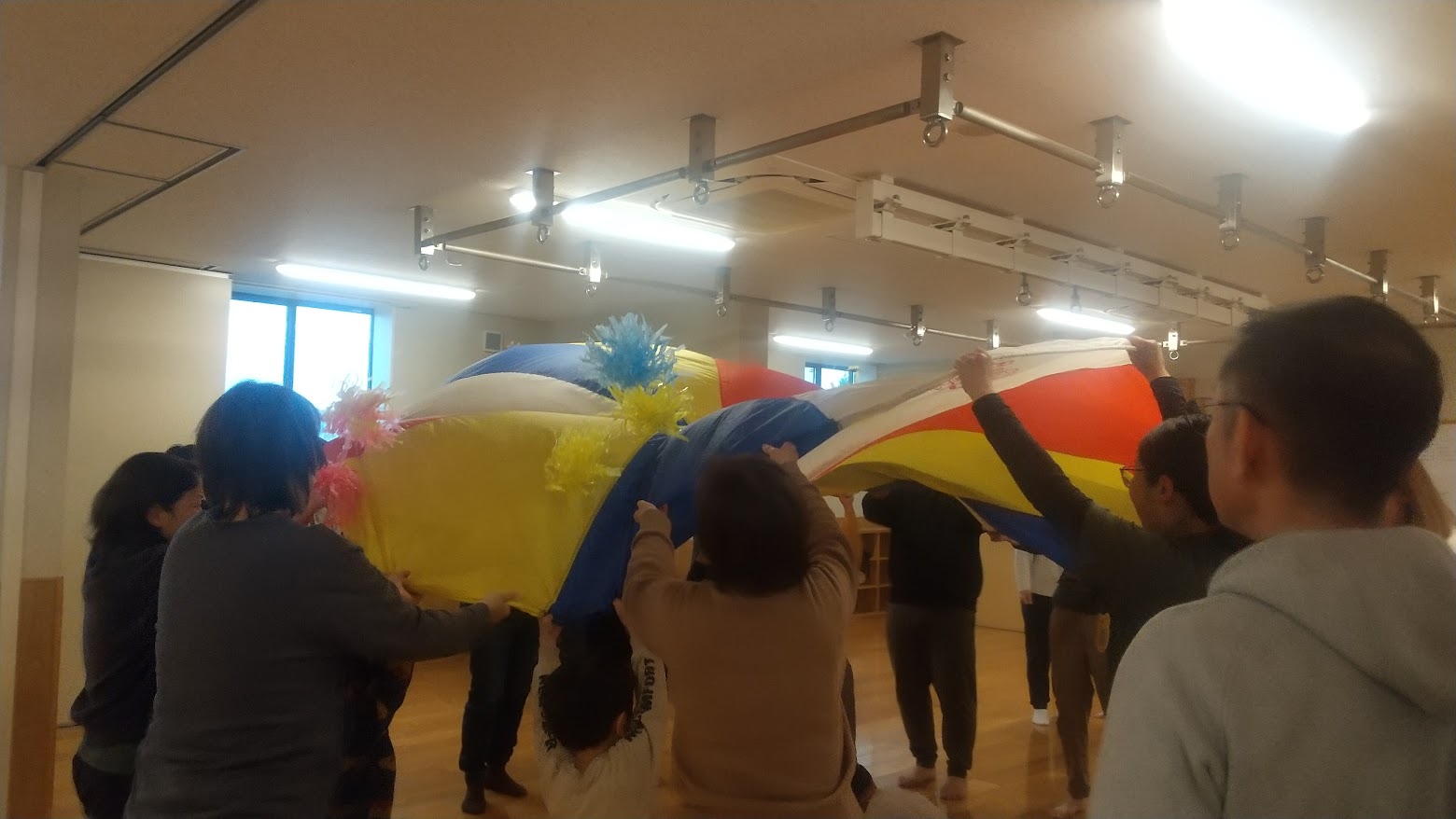 パラバルーンの様子